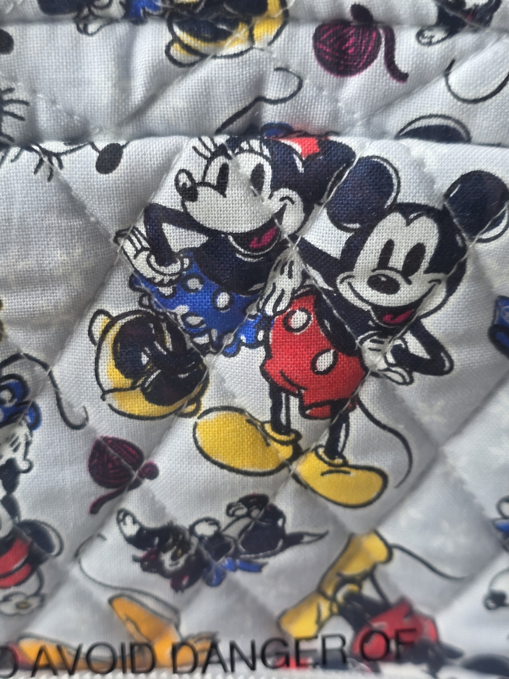 Vera Bradley Mickey & Friends Quilted Backpack-NWT - Picture 3 of 13